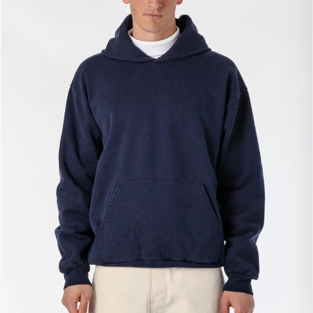 Los Angeles apparel unisex garment dye 14 oz. Sweatshirt - navy